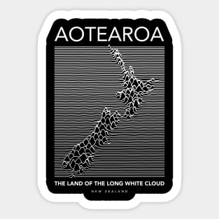 Aotearoa Lines Sticker